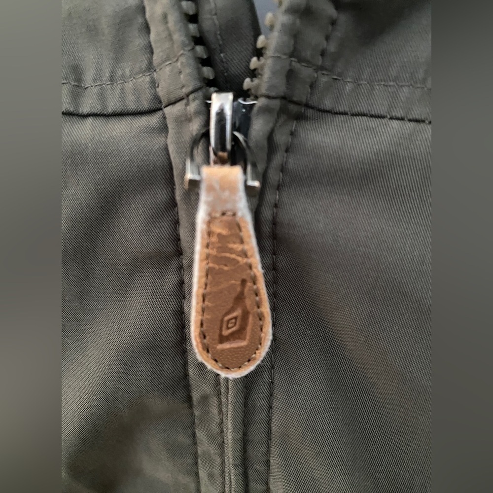London FOG Dark Beige Outdoor Jacket with Convertible Hood Men M Medium - Picture 4 of 7